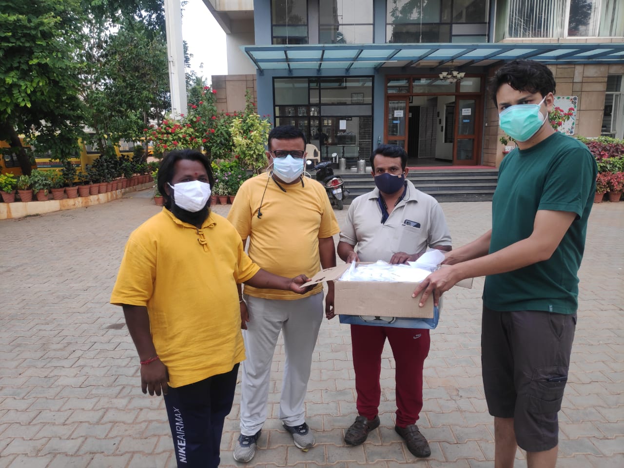 Distribution at Ramamurthy Nagar