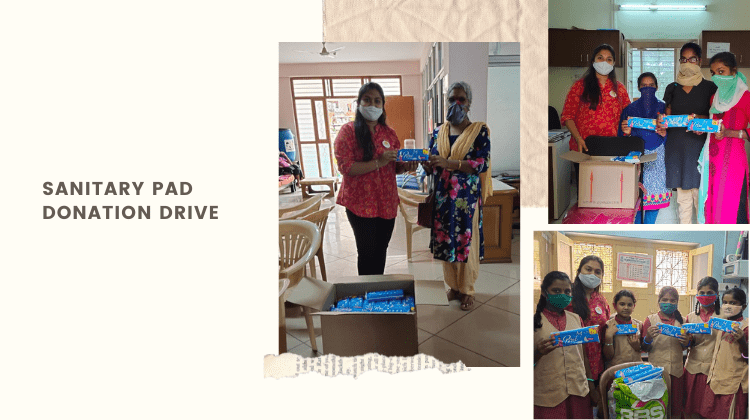 Sanitary Pad Donation Drive